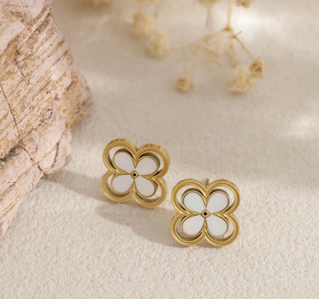 Boucles Clovera Élégance ✨🍀