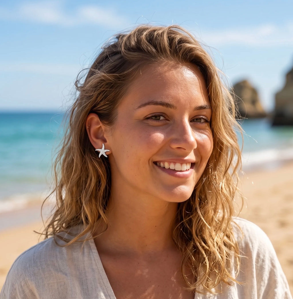 Boucles Étoile Marine Dorée ✨🌊