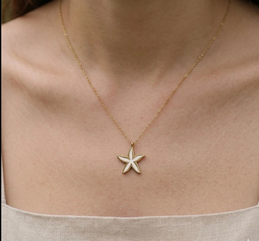 Collier Stella doré