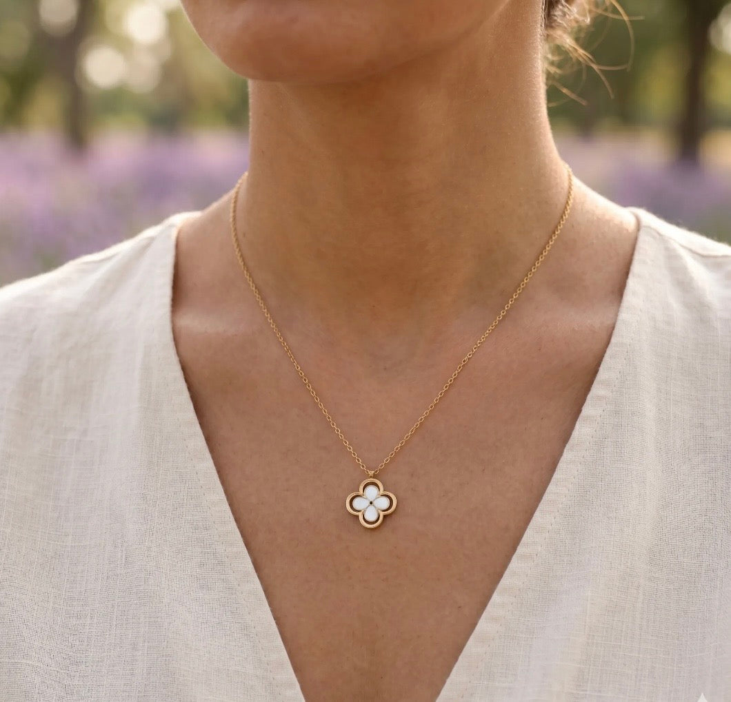 Collier Clovera doré
