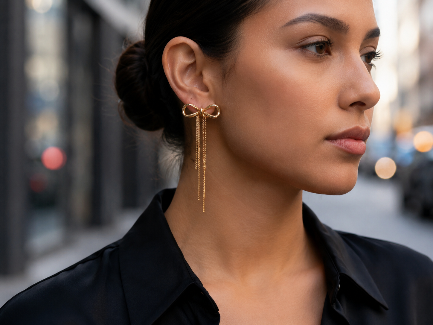 Boucles Nœud Dorée
