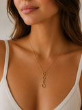 Collier harmonie dorée